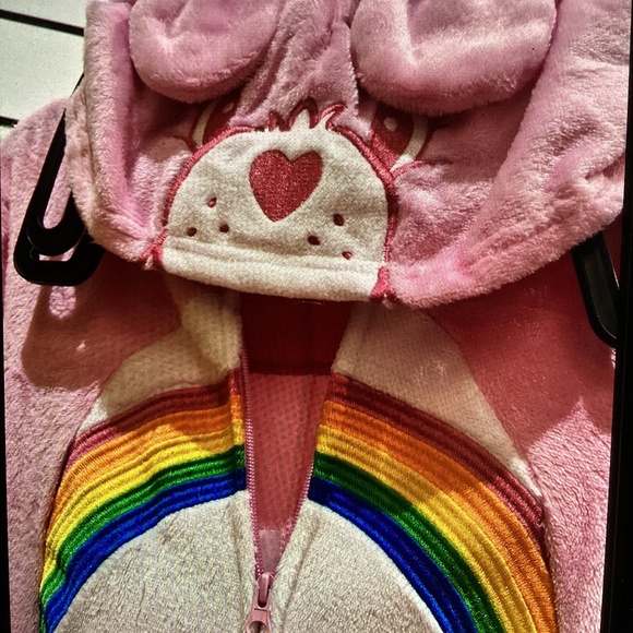 NEW Care Bears Cheer Bear Uníson Outfit size large - Picture 1 of 4